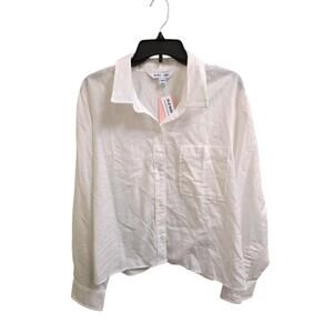 NWT 2XL white Old Navy Blouse